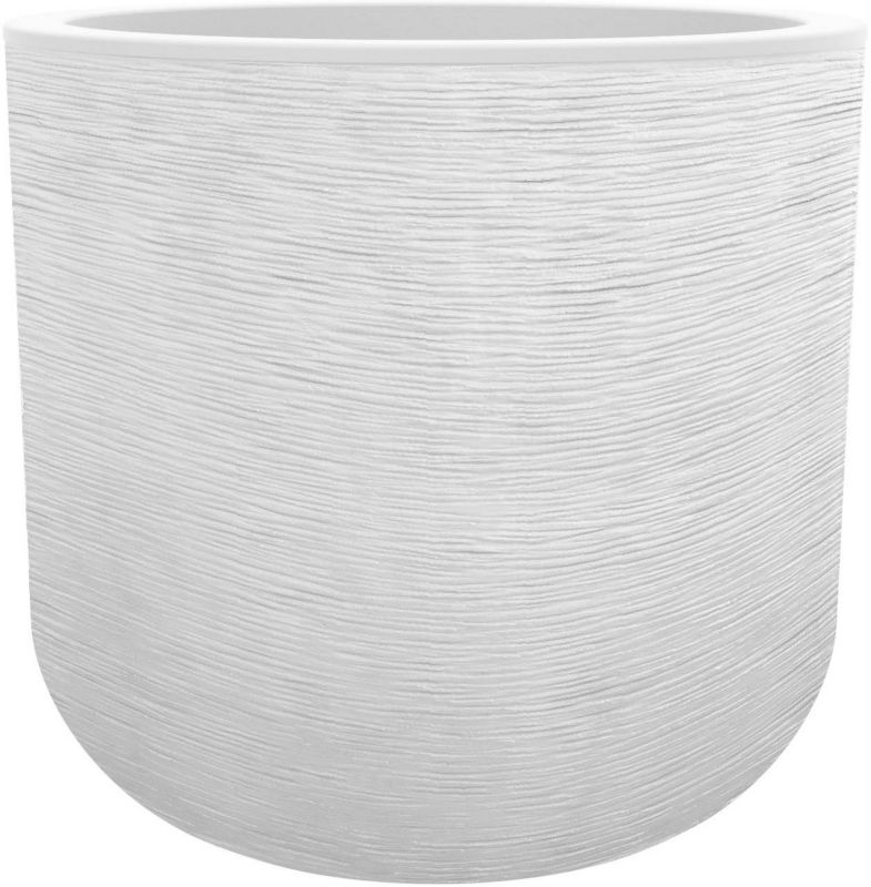 Doniczka Eda 40 cm biała