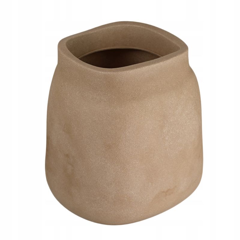 Doniczka FEINZ Ogrodowa Duża Beton Makiato 40Cm 37L Natural Tekstura 1 szt.