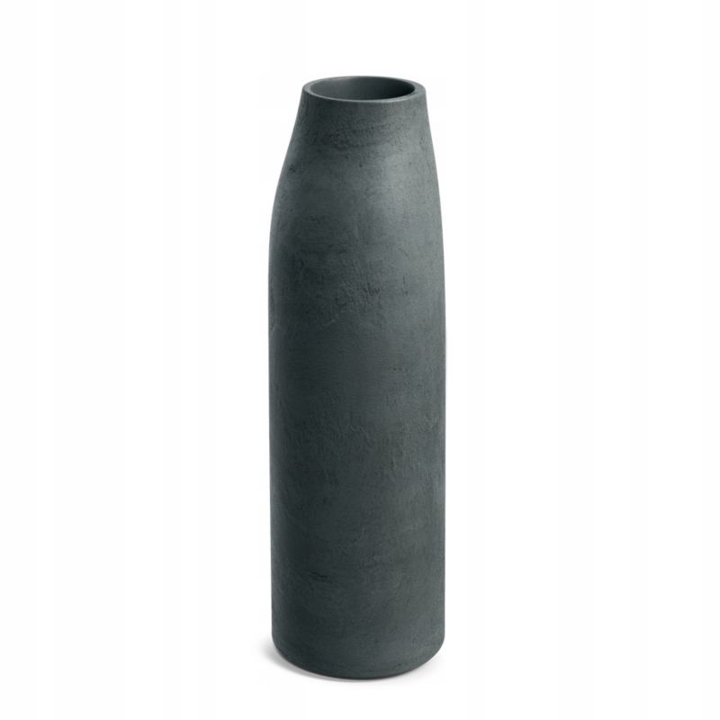 Doniczka FEINZ Ogrodowa Wysoka Duża Beton Grafit 90Cm 3L Natural Tekstura 1 szt.
