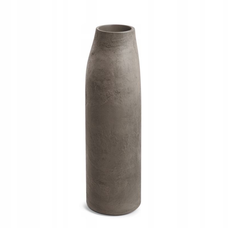 Doniczka FEINZ Ogrodowa Wysoka Duża Beton Makiato 90Cm 3L Natural Tekstura 1 szt.