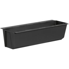Doniczka Geli na palety 37cm antracyt 1szt