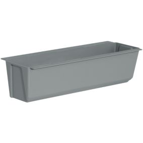 Doniczka Geli na palety 37cm szara 1szt