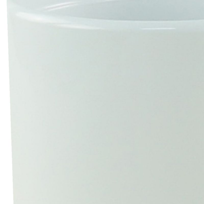 Doniczka GoodHome cylinder 12 cm biała