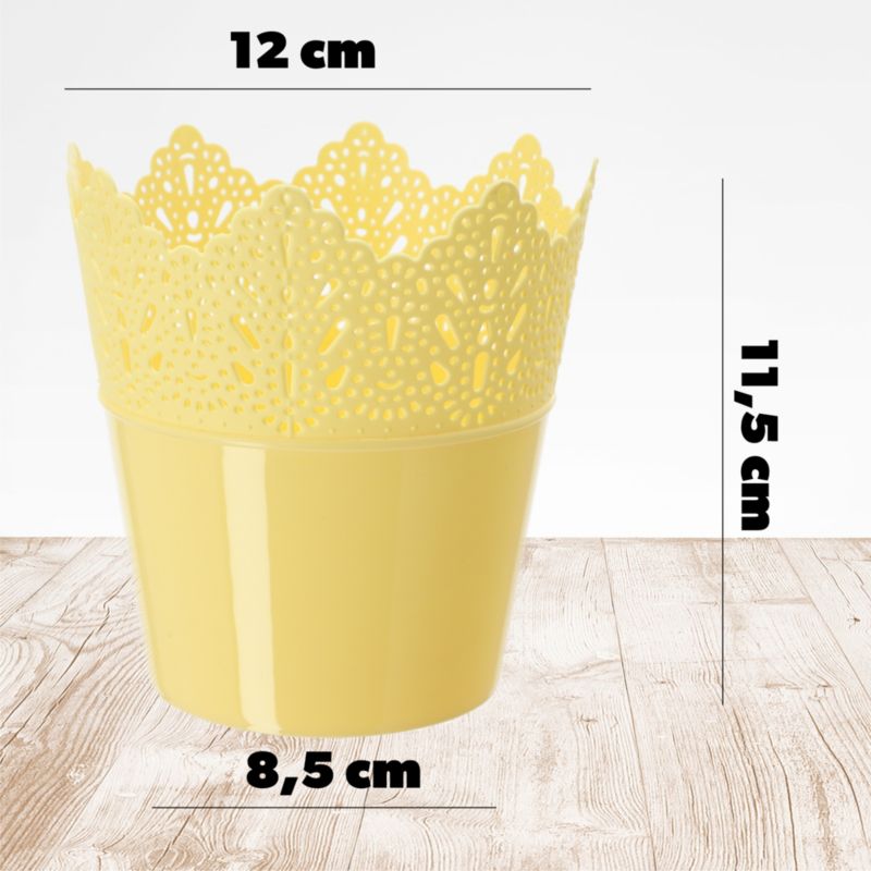 Doniczka KADAX Donica Na Kwiaty Osłonka  12cm 1 szt.