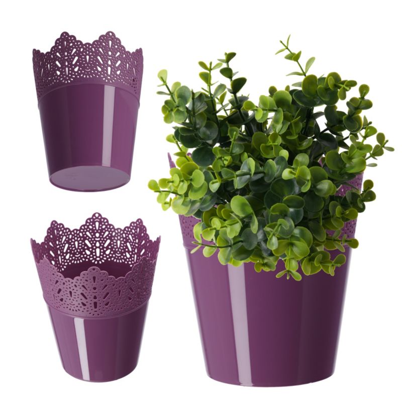 Doniczka KADAX Donica Na Kwiaty Osłonka 14,5cm 1 szt.