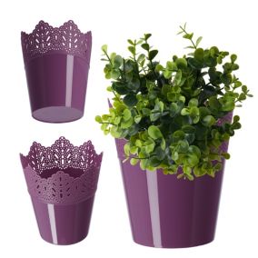 Doniczka KADAX Donica Na Kwiaty Osłonka 14,5cm 1 szt.