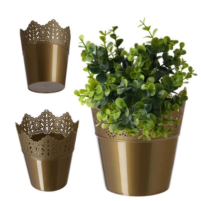 Doniczka KADAX Donica Na Kwiaty Osłonka 14,5cm 1 szt.