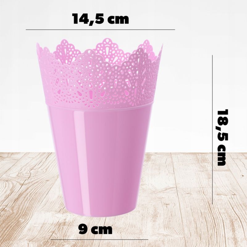 Doniczka KADAX Donica Na Kwiaty Osłonka 14,5cm 1 szt.