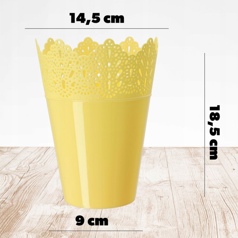 Doniczka KADAX Donica Na Kwiaty Osłonka 14,5cm 1 szt.