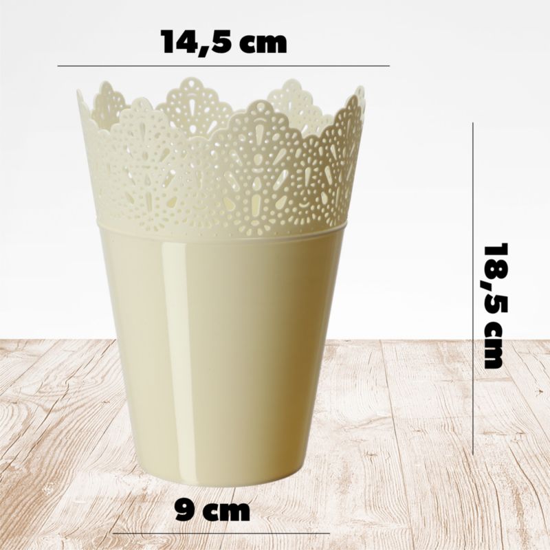 Doniczka KADAX Donica Na Kwiaty Osłonka 14,5cm 1 szt.