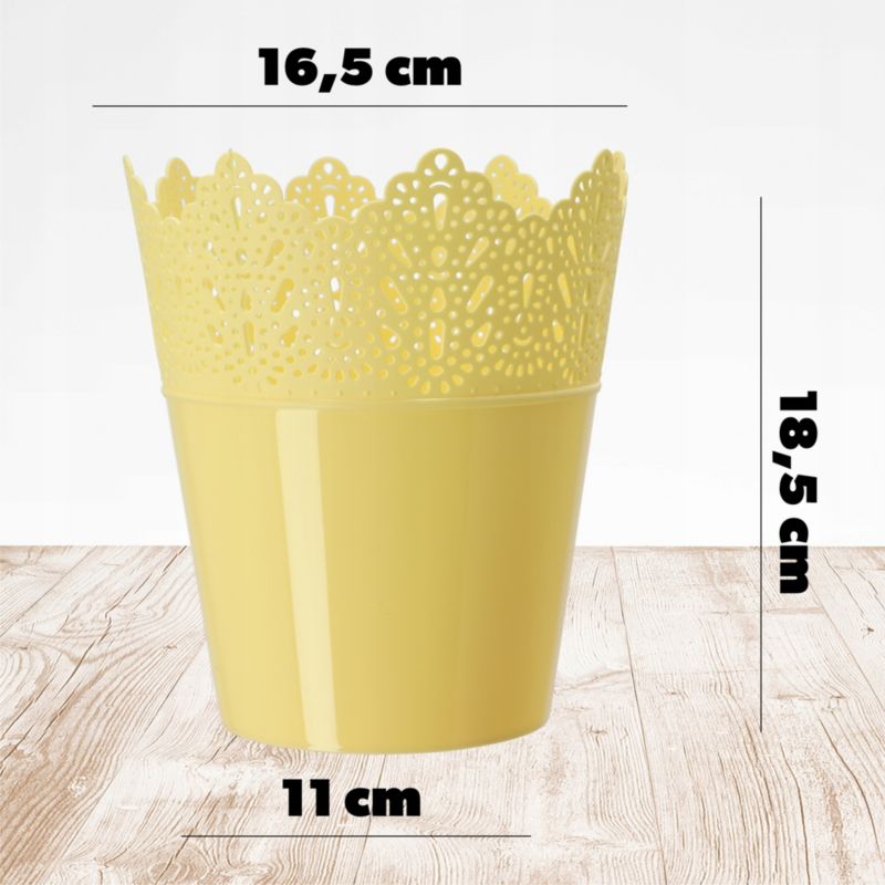 Doniczka KADAX Donica Na Kwiaty Osłonka 16,5cm 1 szt.