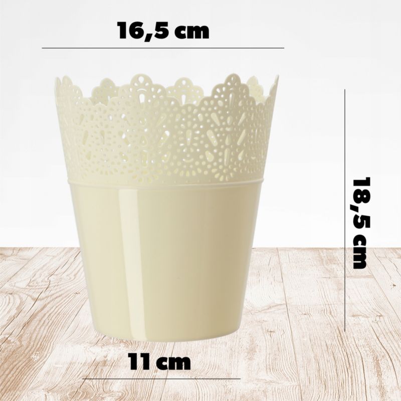 Doniczka KADAX Donica Na Kwiaty Osłonka 16,5cm 1 szt.