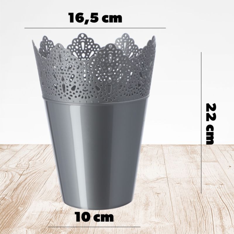 Doniczka KADAX Donica Na Kwiaty Osłonka 16,5cm 1 szt.