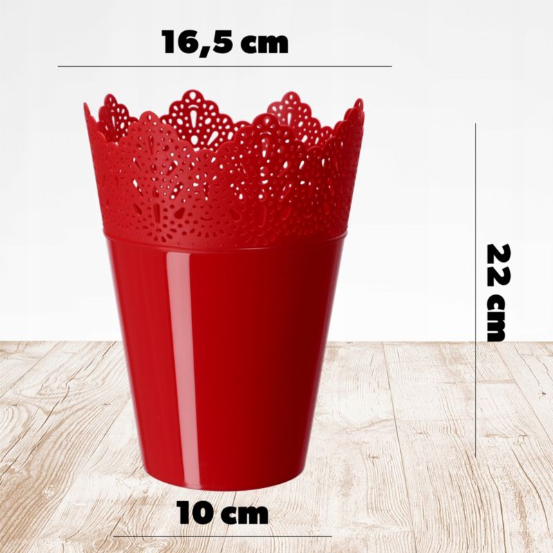 Doniczka KADAX Donica Na Kwiaty Osłonka 16,5cm 1 szt.