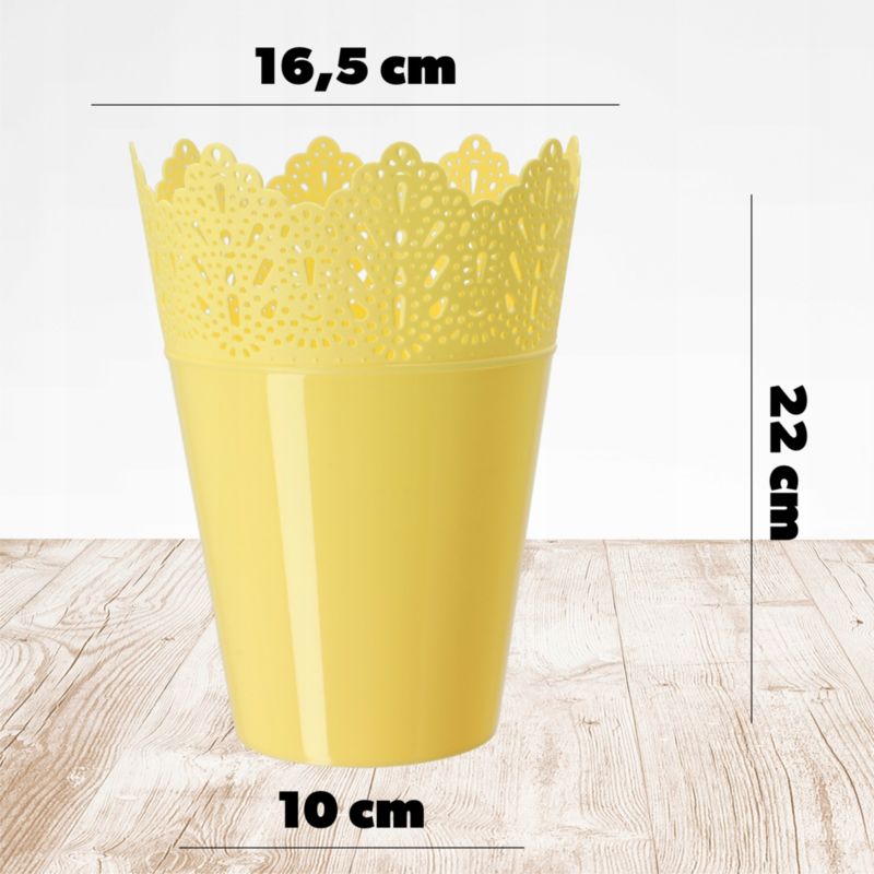Doniczka KADAX Donica Na Kwiaty Osłonka 16,5cm 1 szt.