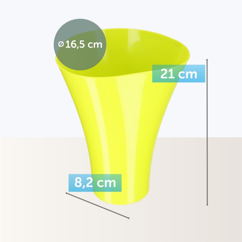 Doniczka KADAX Donica Osłonka Na Kwiaty 17cm misa 1 szt.