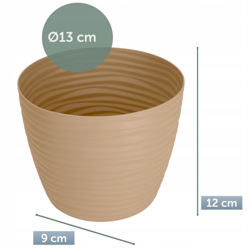 Doniczka KADAX Donica Z Podstawką 13cm Osłonka 1 szt.