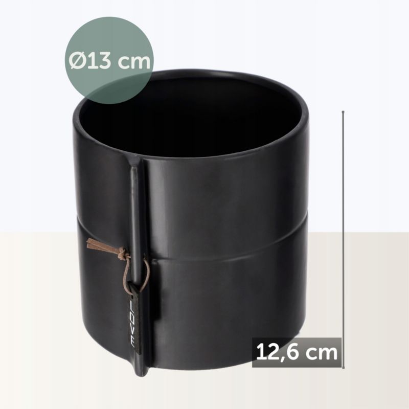 Doniczka KADAX Osłonka Donica Ceramiczna  13cm 1szt.
