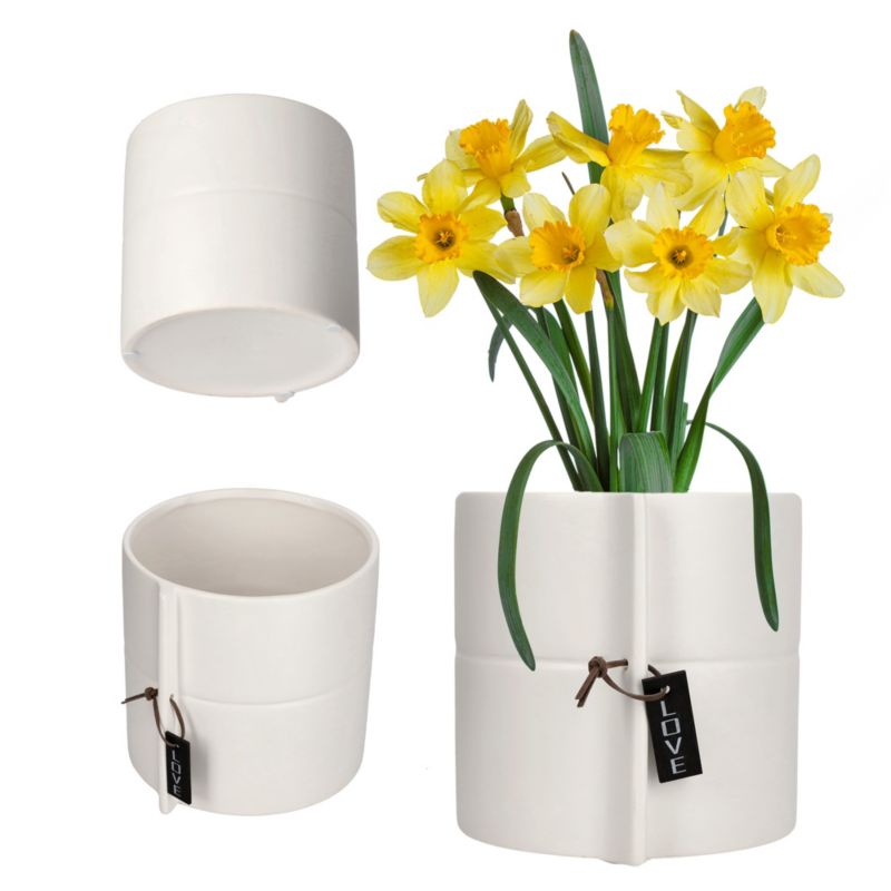 Doniczka KADAX Osłonka Donica Ceramiczna  17cm 1szt.