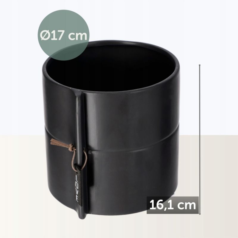 Doniczka KADAX Osłonka Donica Ceramiczna  17cm 1szt.
