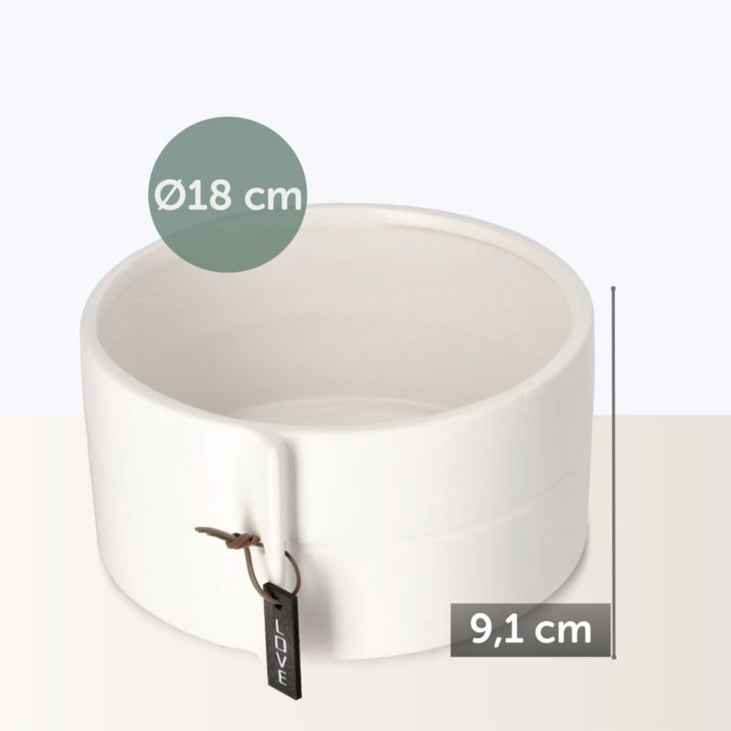 Doniczka KADAX Osłonka Donica Ceramiczna  18cm 1szt.