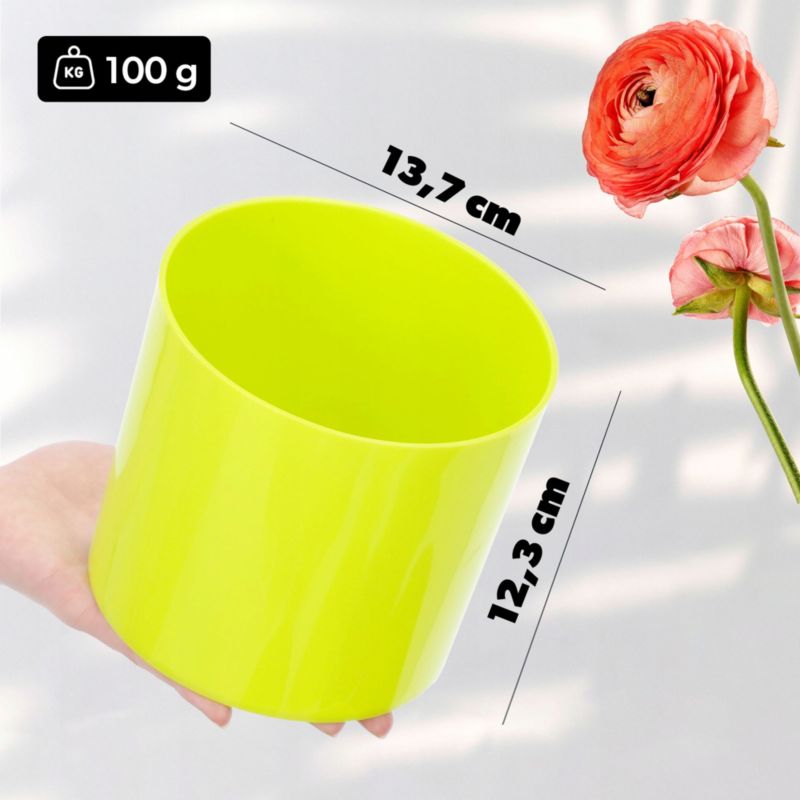 Doniczka KADAX Osłonka Donica Na Kwiaty 13,5cm 1 szt.