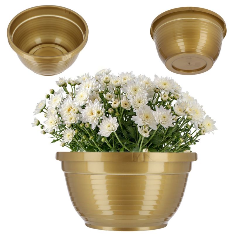 Doniczka KADAX Osłonka Donica Na Kwiaty 18cm  misa 1szt.