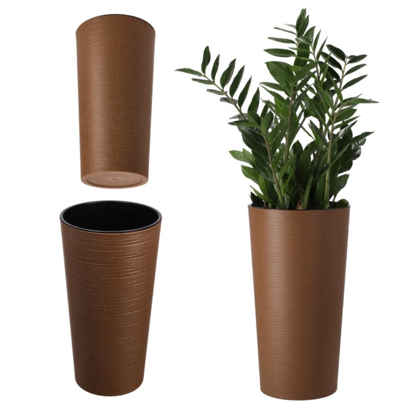 Doniczka KADAX Osłonka Donica Na Kwiaty  19cm Eko 1 szt.