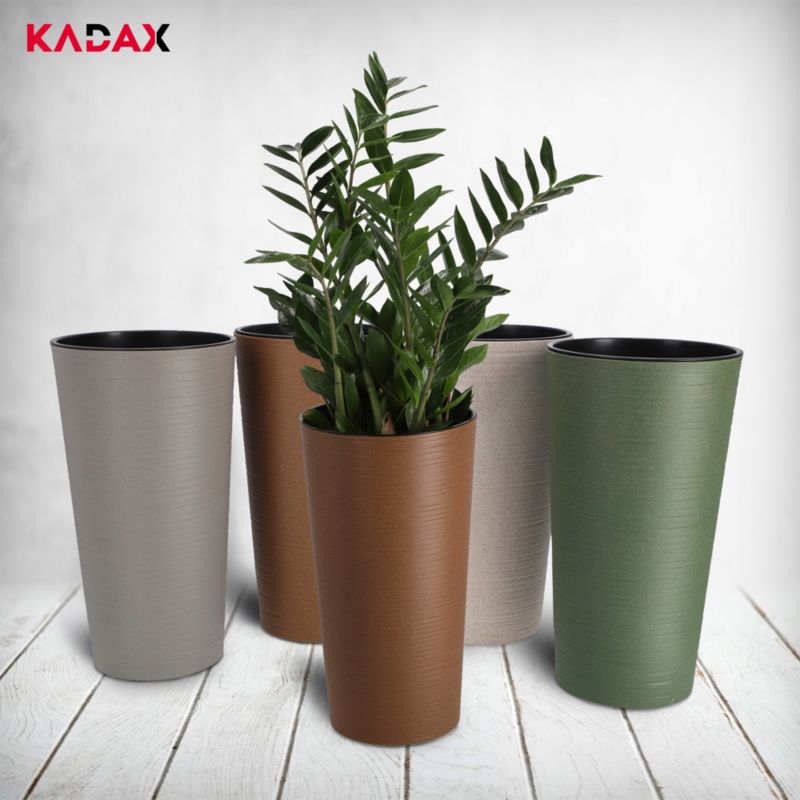Doniczka KADAX Osłonka Donica Na Kwiaty  19cm Eko 1 szt.