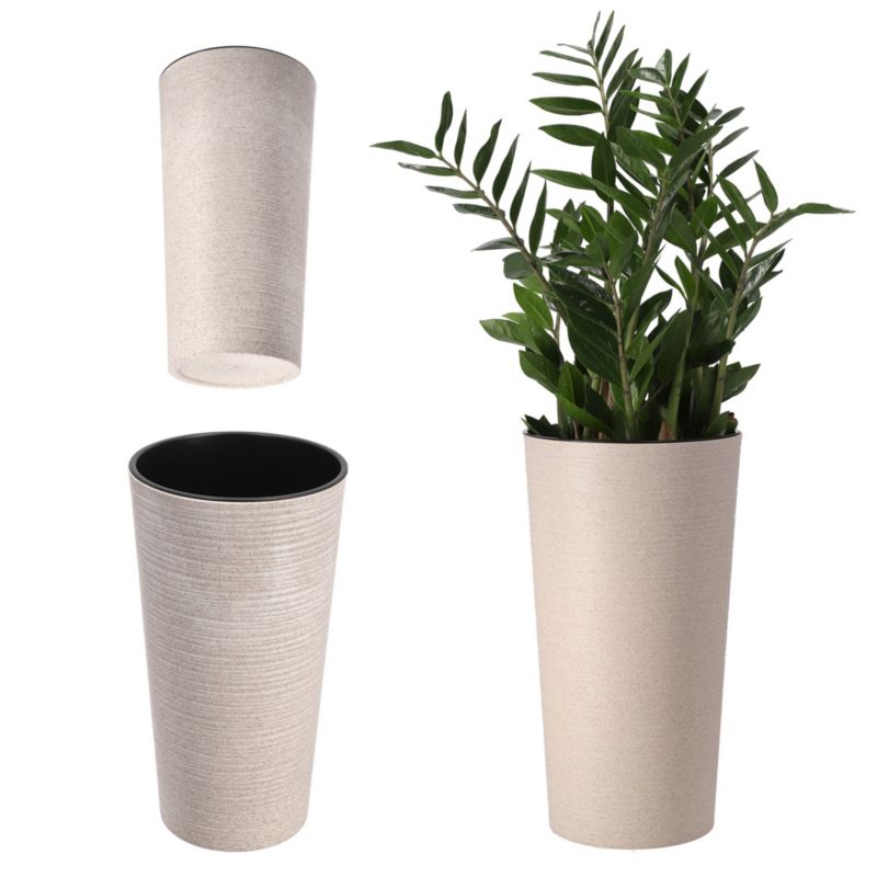 Doniczka KADAX Osłonka Donica Na Kwiaty  25cm Eko 1 szt.