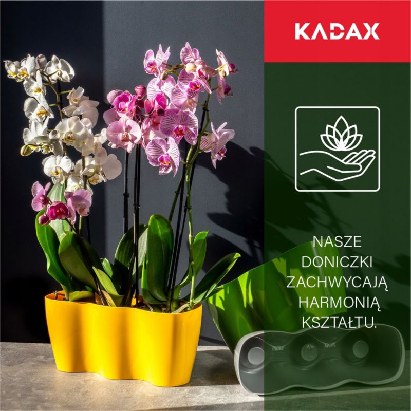 Doniczka KADAX Osłonka Donica Wkład Kwiaty  35cm 1 szt.