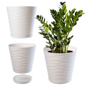 Doniczka KADAX Osłonka Z Podstawką Donica  21cm 1 szt.