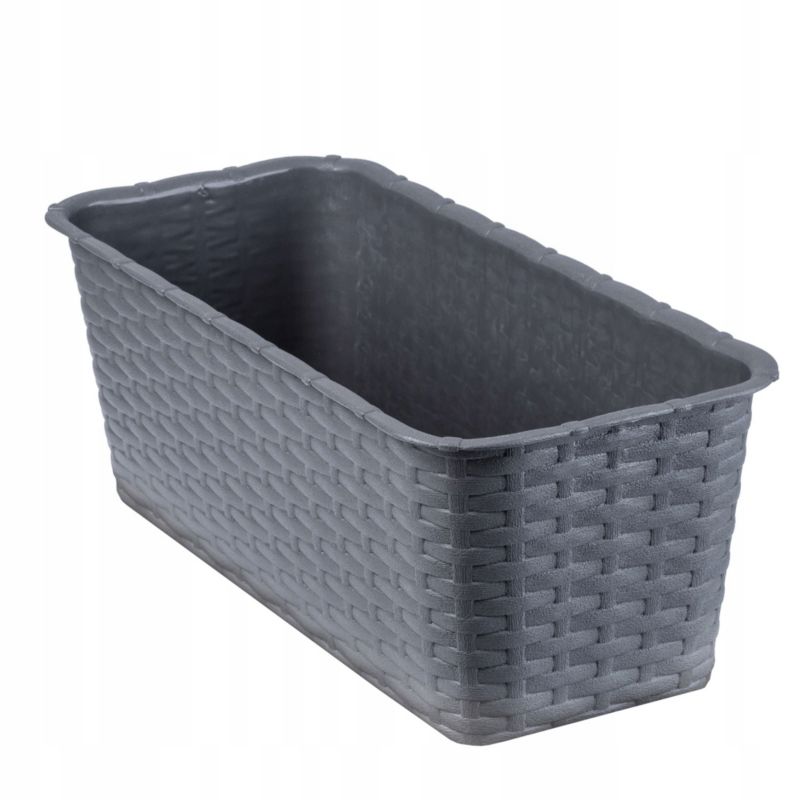 Doniczka KADAX Skrzynka Balkonowa 40cm Rattan 1szt.