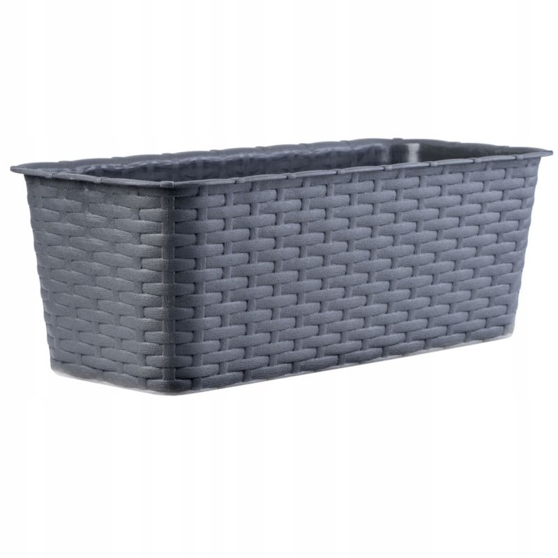 Doniczka KADAX Skrzynka Balkonowa 40cm Rattan 1szt.