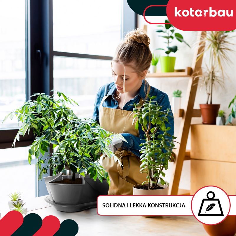 Doniczka kaskadowa KOTARBAU potrójna 1 szt.