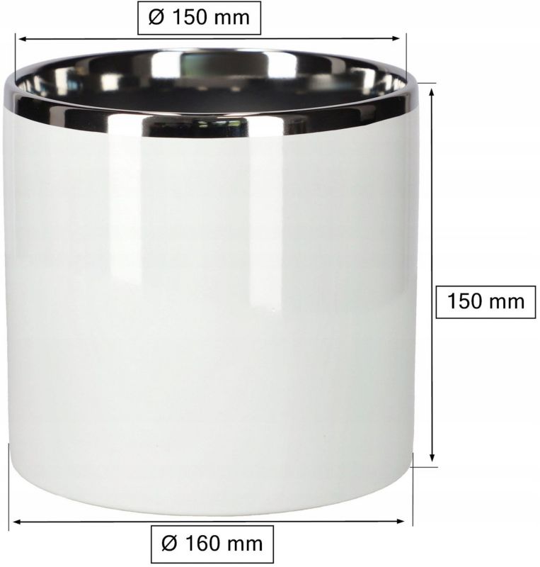 Doniczka KOTARBAU 150 mm cylinder 1 szt.
