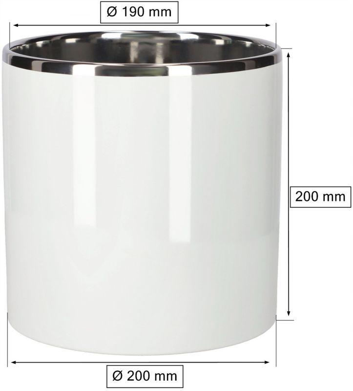 Doniczka KOTARBAU 190 mm cylinder 1 szt.
