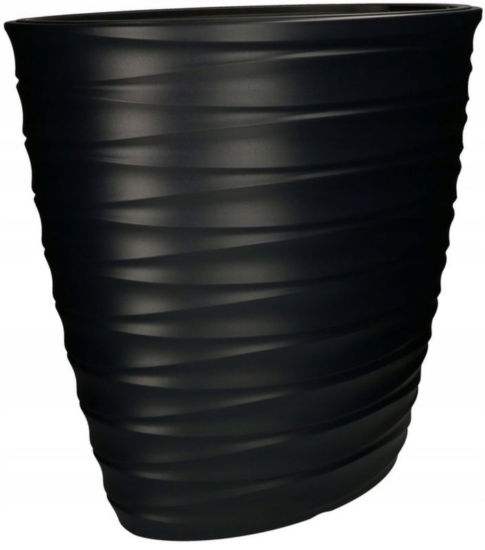 Doniczka KOTARBAU z wkładem 593 mm czarna mrozoodporna 1 szt.