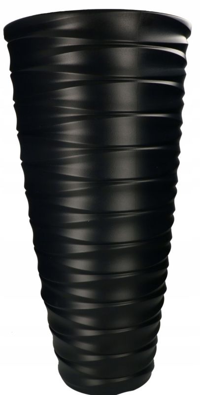 Doniczka KOTARBAU z wkładem 765 mm czarna mrozoodporna 1 szt.