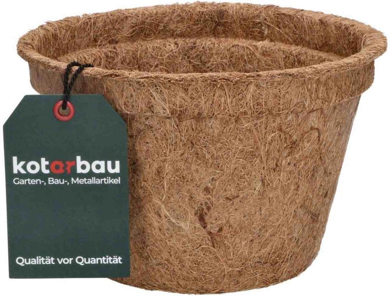 Doniczka naturalna KOTARBAU z włókna kokosowego 19,5 cm 1 szt.