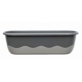 Doniczka Plastia samonawadniająca 11L szara 60cm 1szt