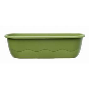 Doniczka Plastia samonawadniająca 11L zielona 60cm 1szt