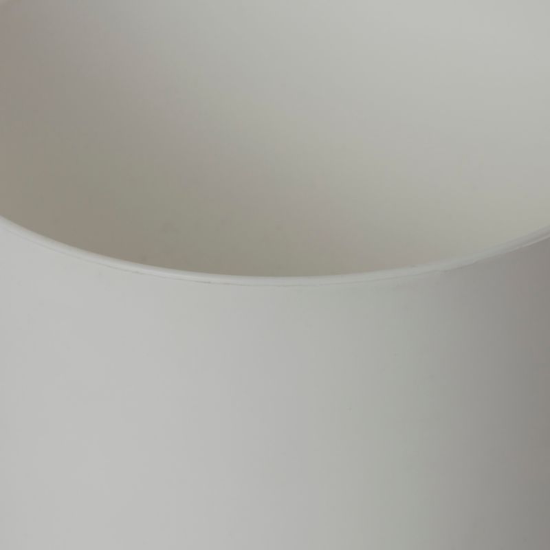 Doniczka plastikowa GoodHome 9 cm biała