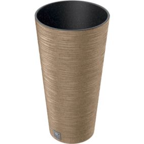 Doniczka Prosperplast Furu Eco 25 cm naturalny