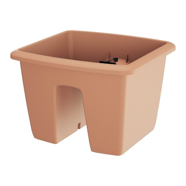 Doniczka Prosperplast Respana Railing terakota 29 cm
