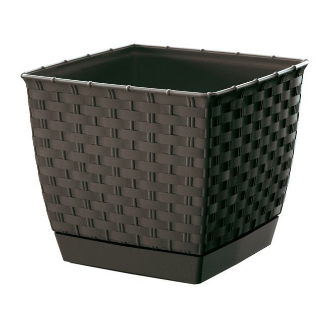 Doniczka Ratolla Square umbra 25 cm