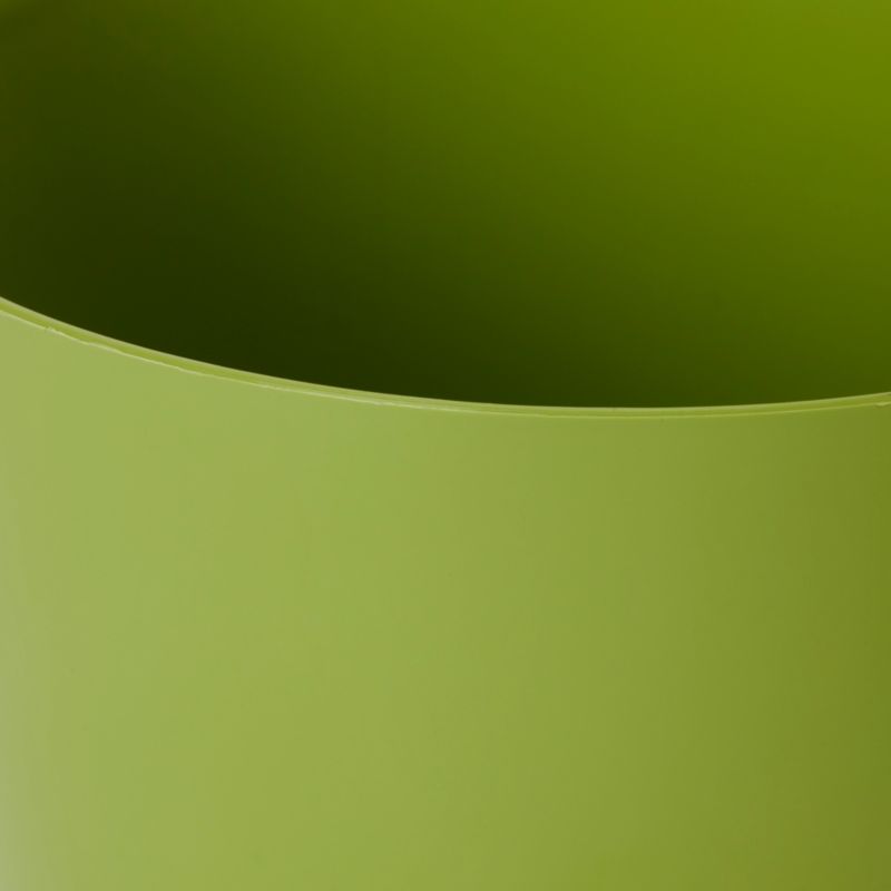 Doniczka z podstawką 18 cm zielona