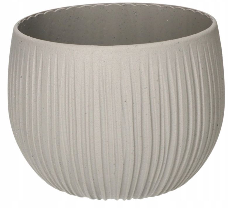 Doniczka z wkładem KOTARBAU KOTARBAU 145x110 mm imitacja betonu 1 szt.