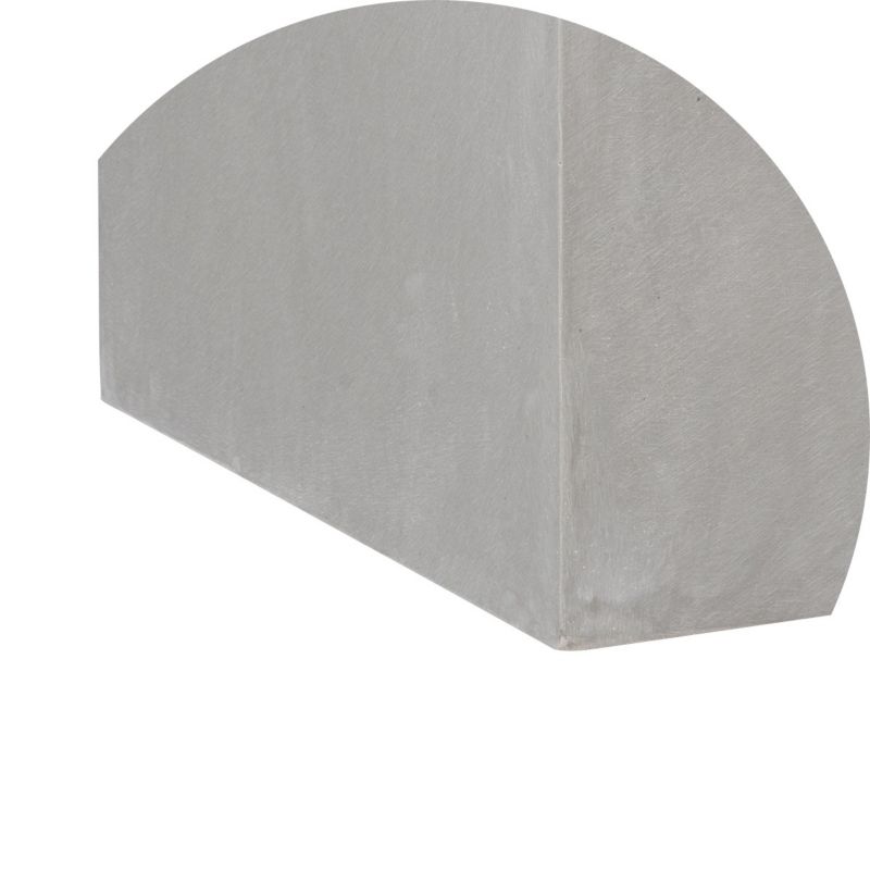 Doniczka Zadora Do Domu Ogrodu Z Włókna Szklanego D92B Szary beton 1 szt