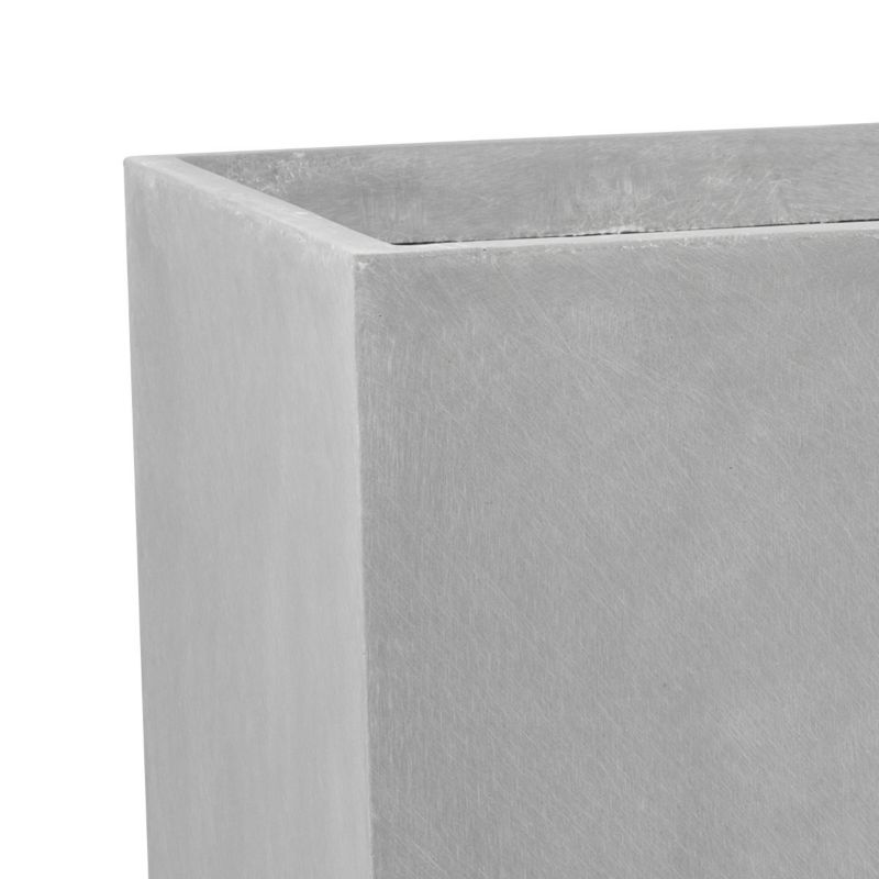 Doniczka Zadora Z Włókna Szklanego Na Taras Do Domu D313D Szary beton 1 szt